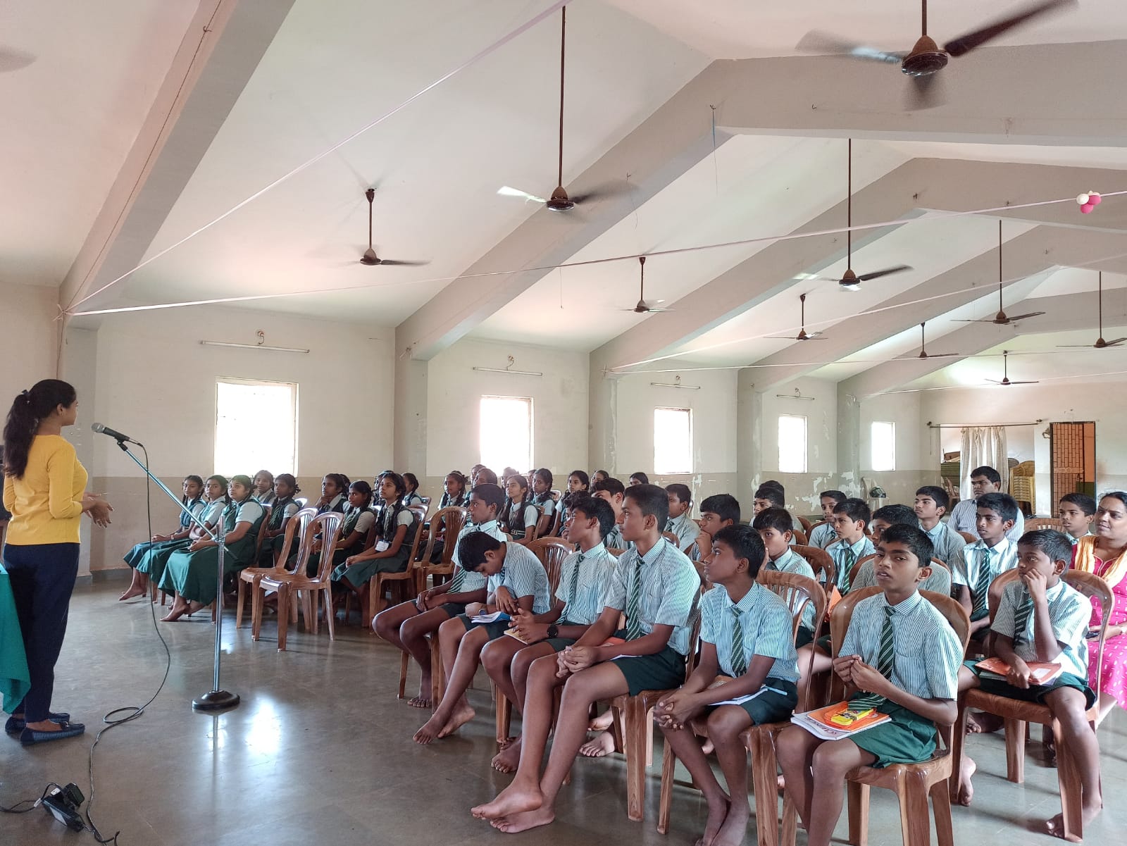 Sensitisation Workshop at Immaculate Conception High School, Dabal, Goa.