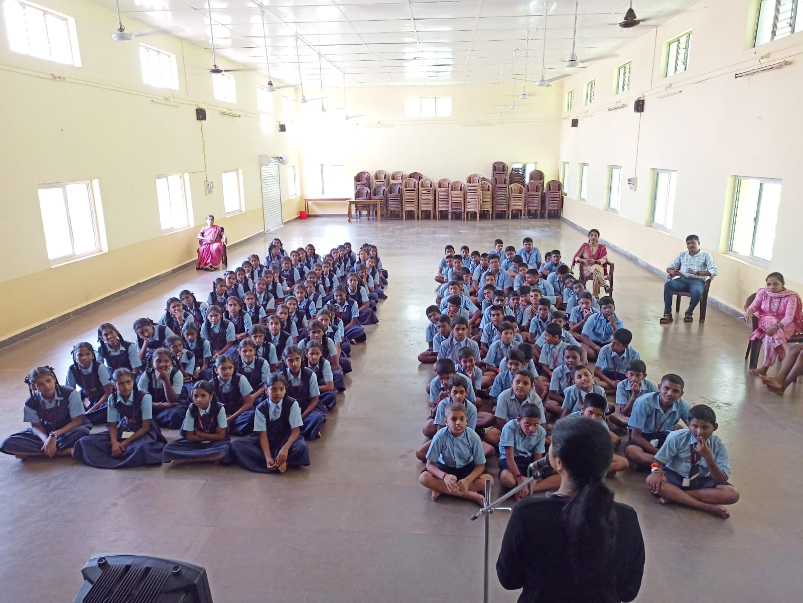 Sensitisation Workshop at Gomantak Vidhyalaya High School, Dharbandora-Goa.