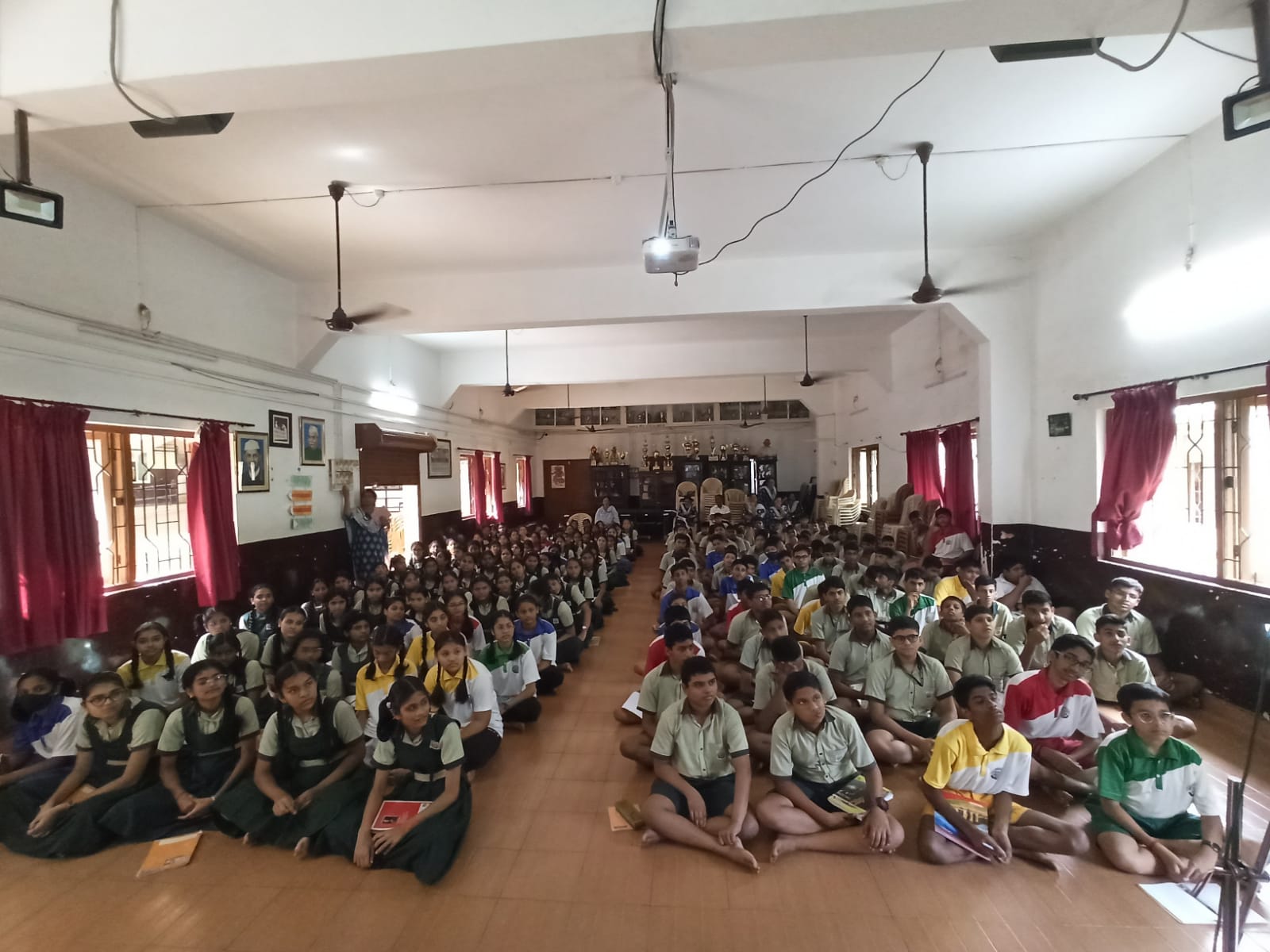Sensitisation Workshop at Bhatikar Model High School, Margao-Goa. Batch-1