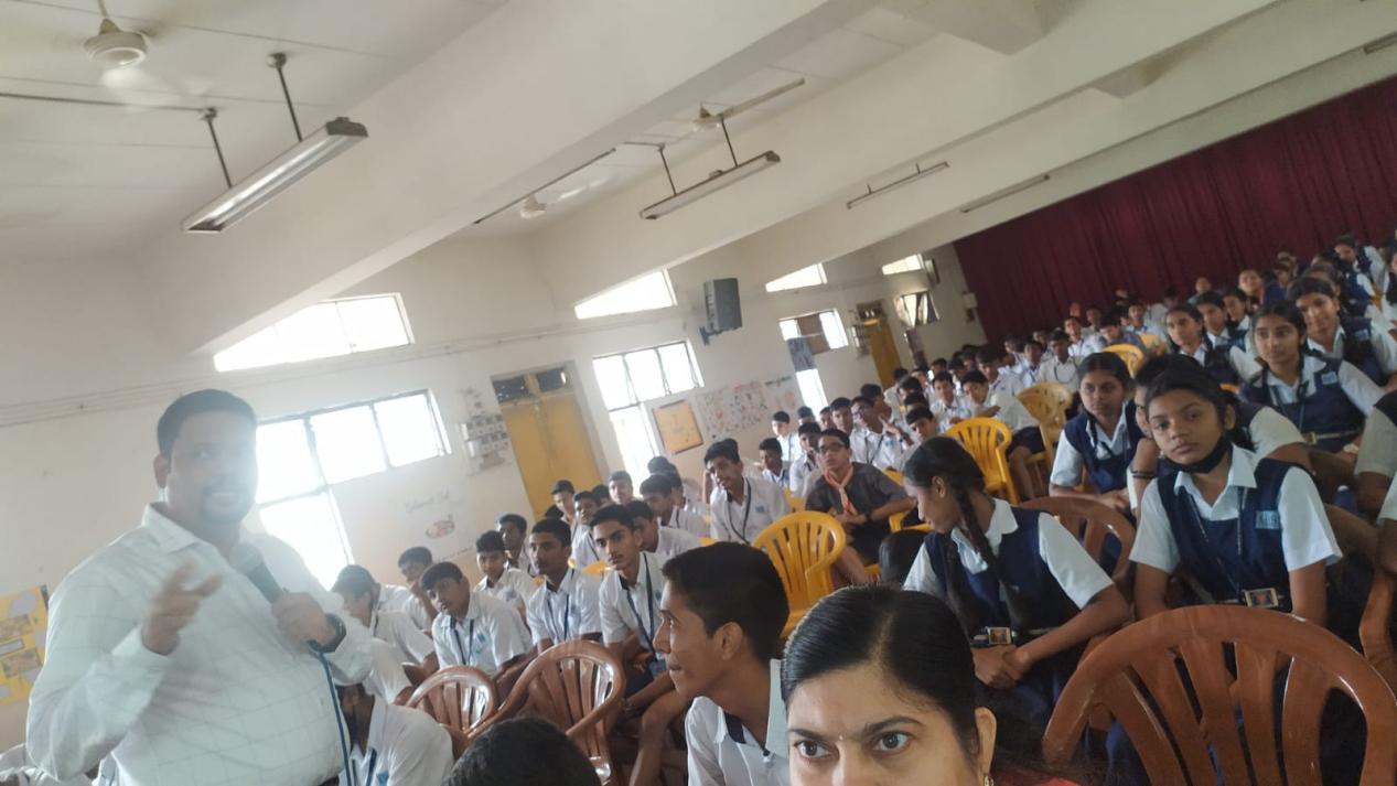 Sensitisation Workshop for the Students of  G.V.M’s  A. J. De Almeida High School, Ponda- Goa