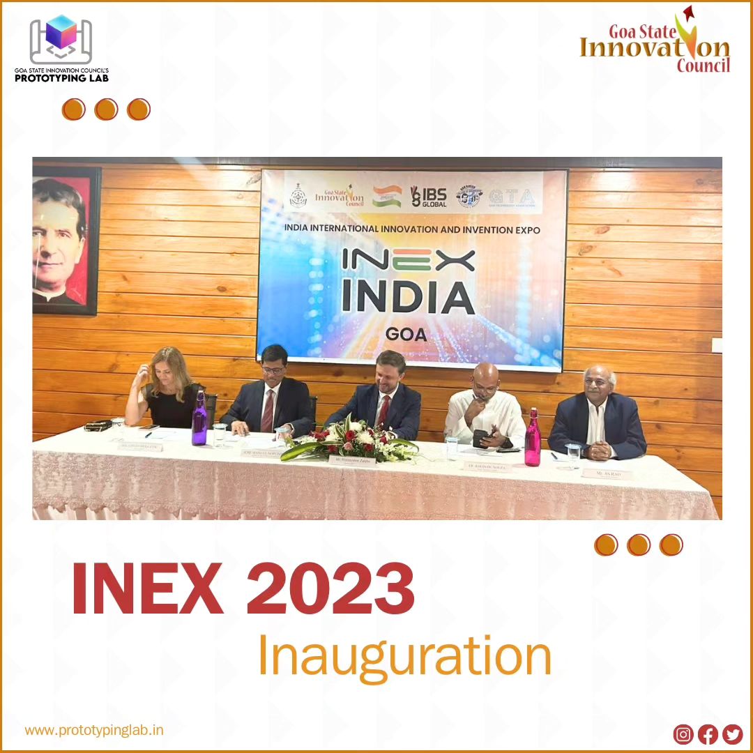 Exploring the Future of Innovation at Inex 2023 with Goa State Innovation Council!