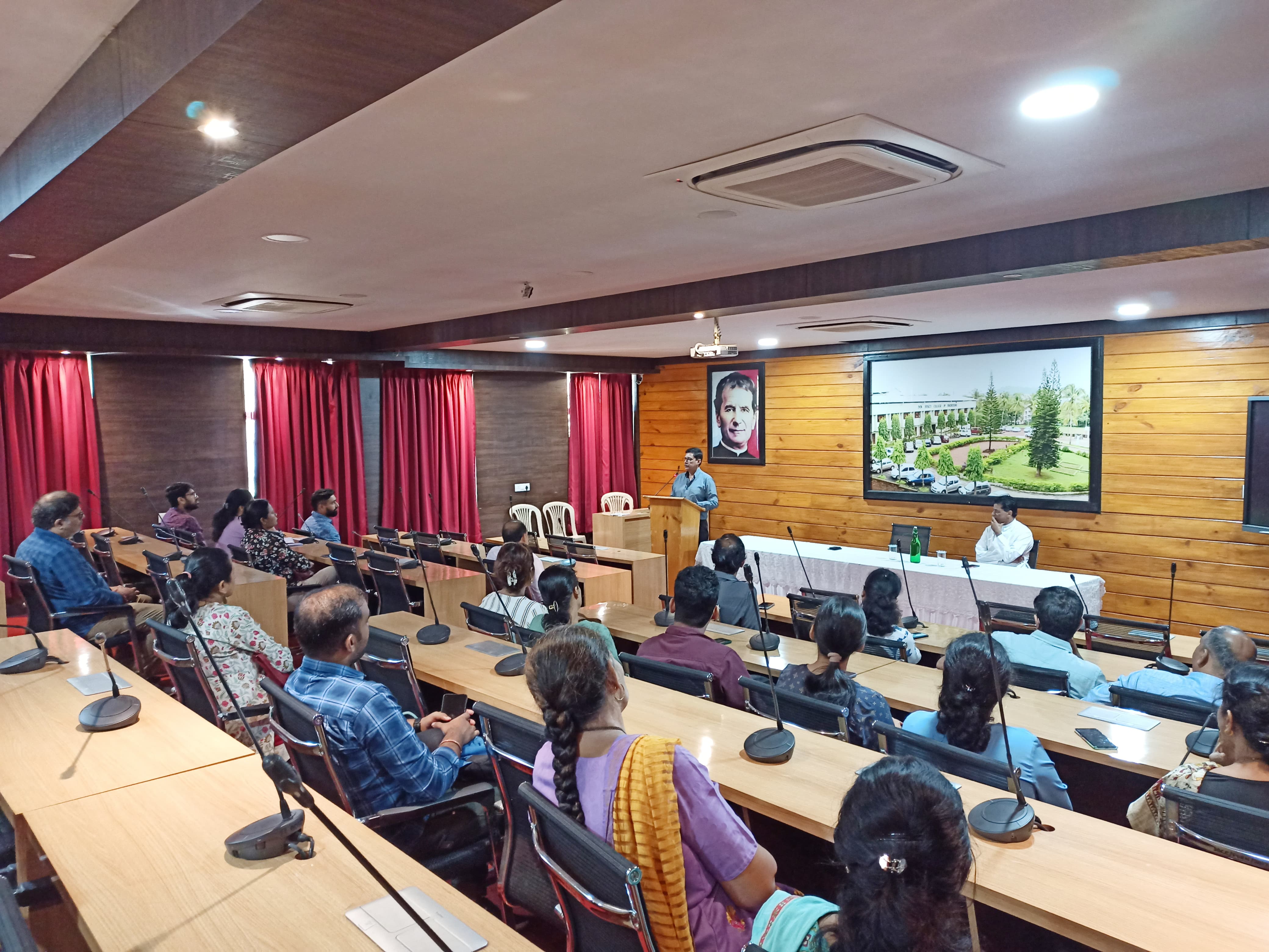 Inaugural Session and Welcome address for Faculty Development Program 2023-24 organised by Goa State Innovation Council.