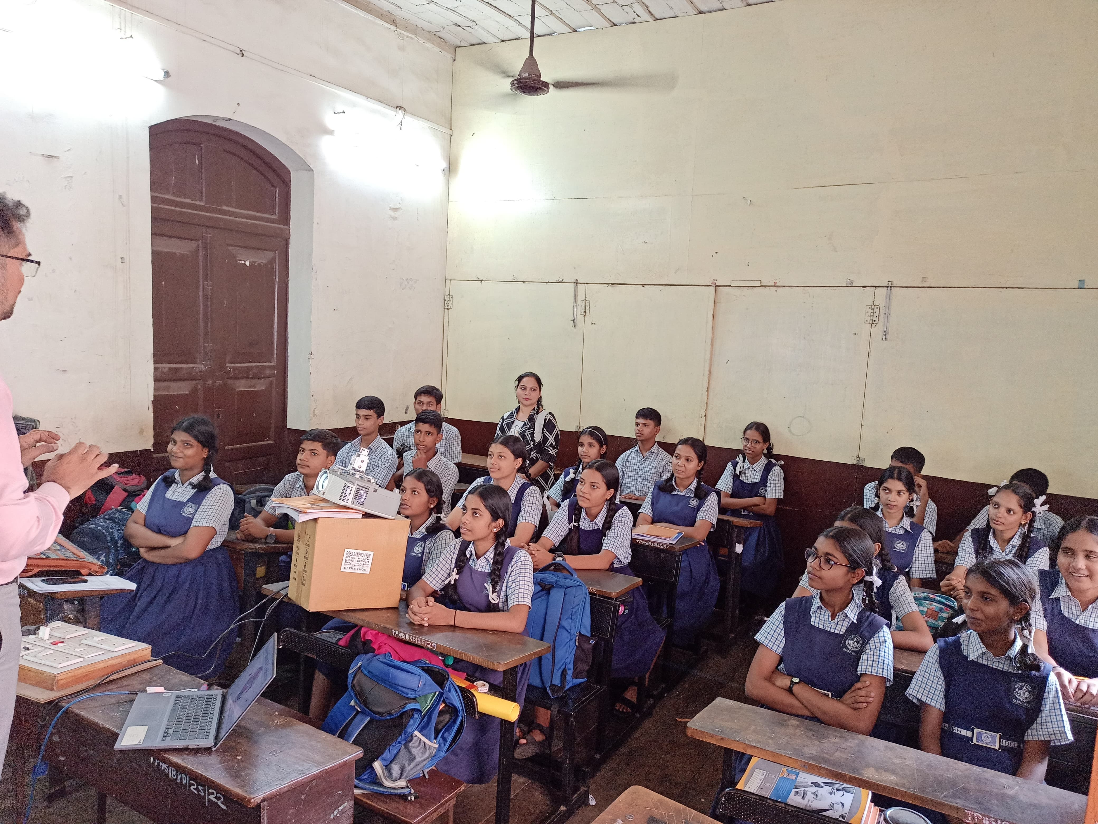Sensitisation Workshop at The Progress High School, Panaji-Goa.