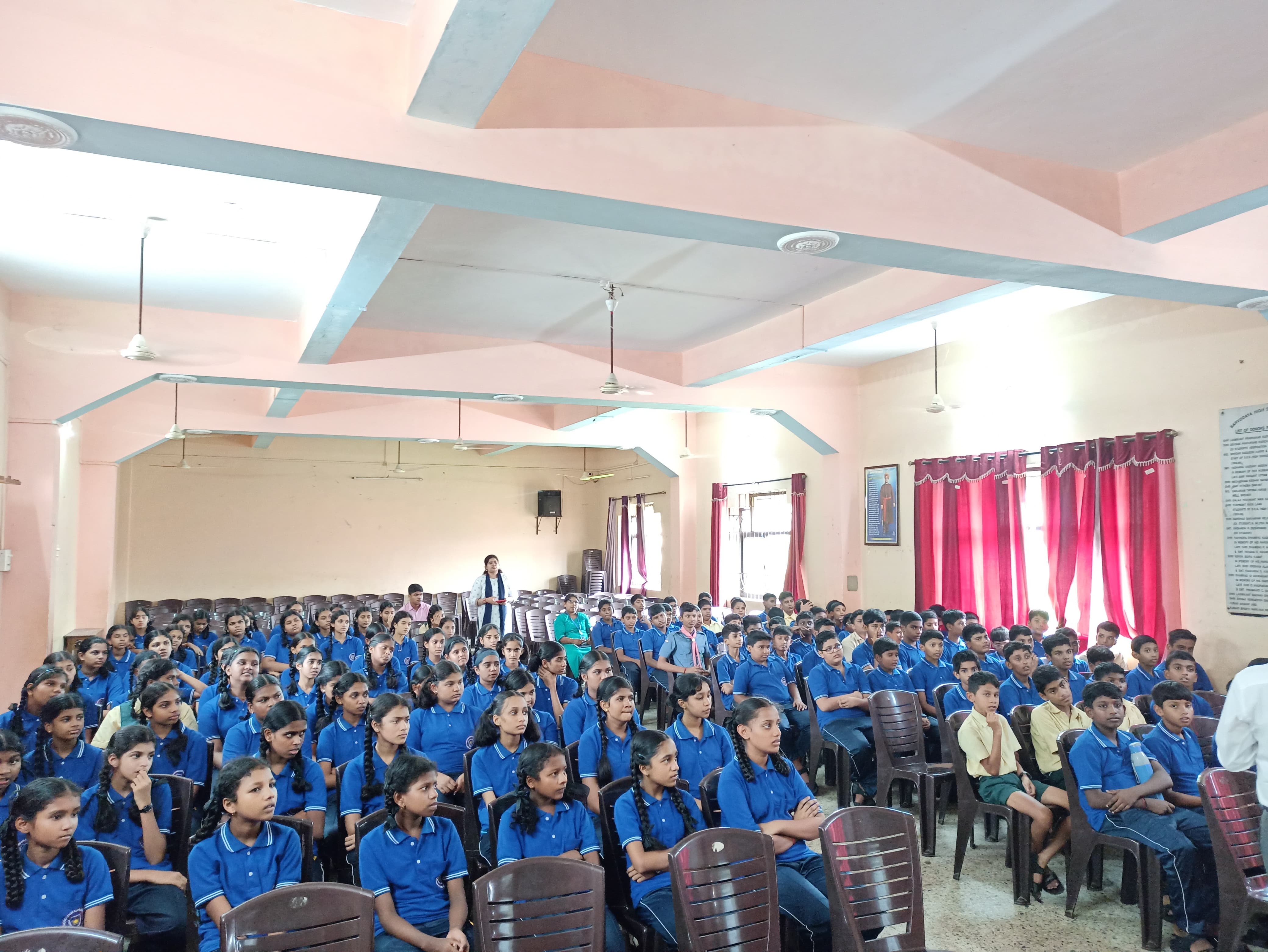 Sensitisation Workshop for the students of Sarvodaya Educational Society's High School, Curchorem-Goa.