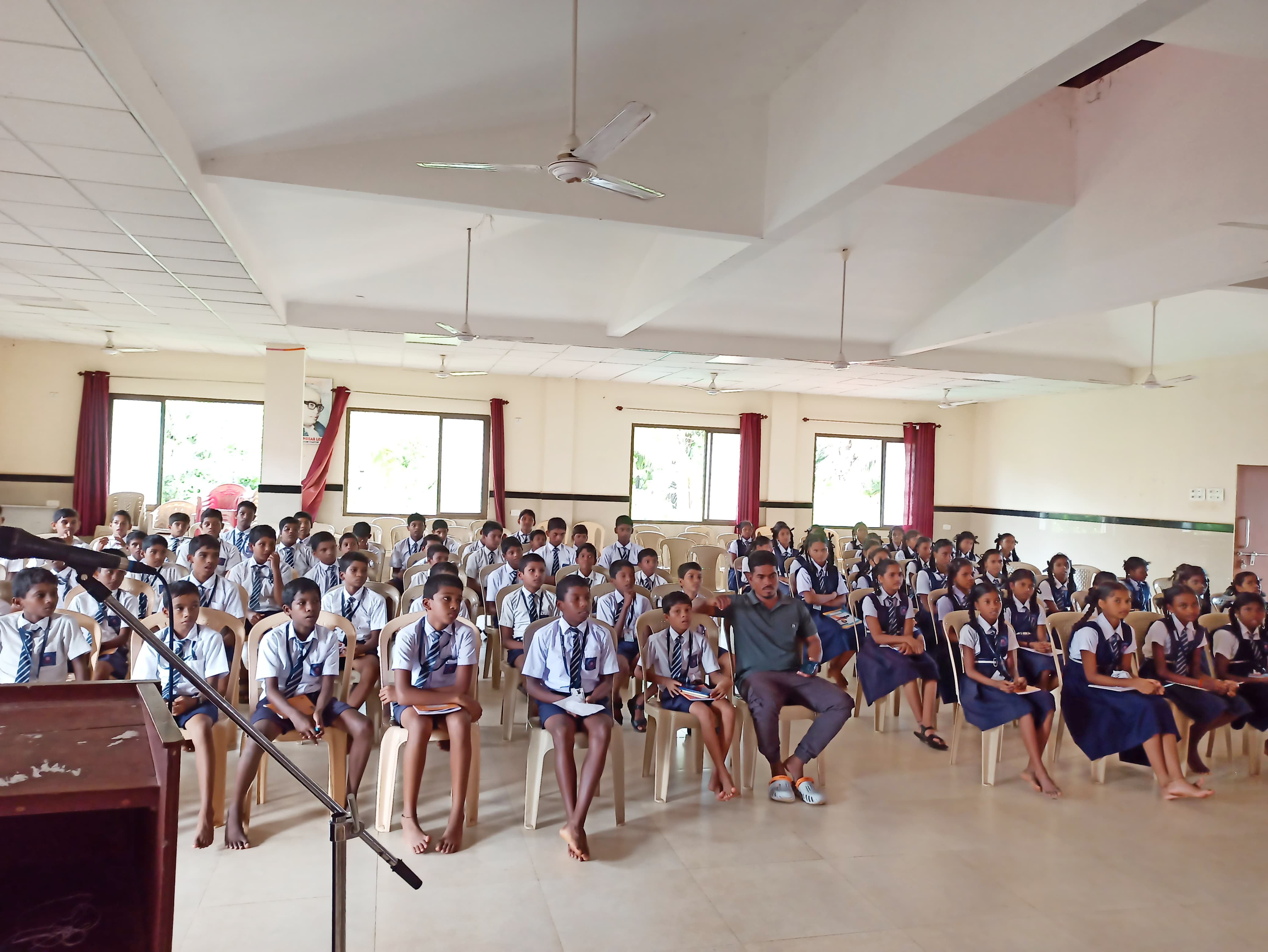 Sensitisation Workshop for the students of Government High School, Ambaulim, Cavorem-Goa.