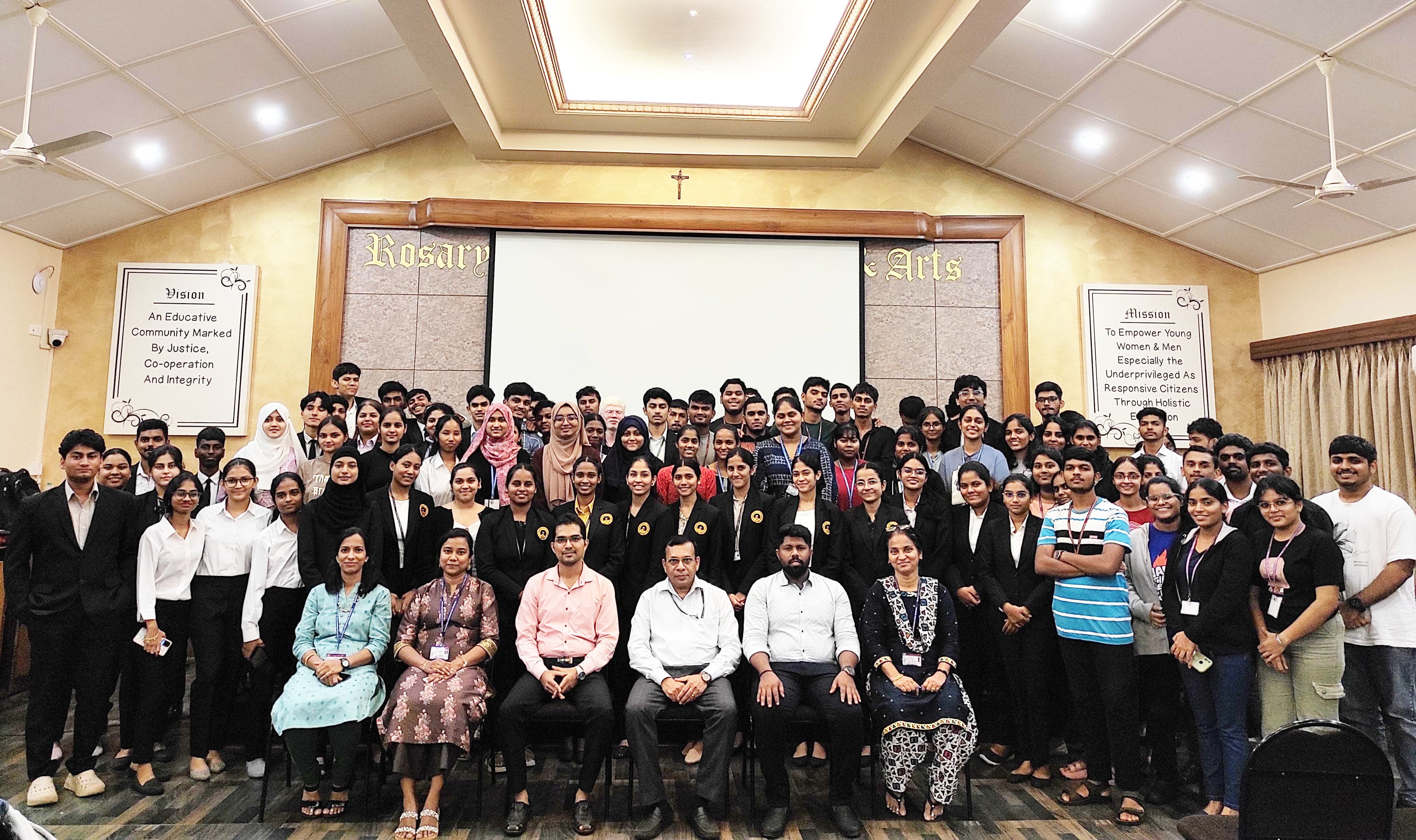 Bootcamp at Rosary College of Commerce and Arts, Navelim, Margao-Goa