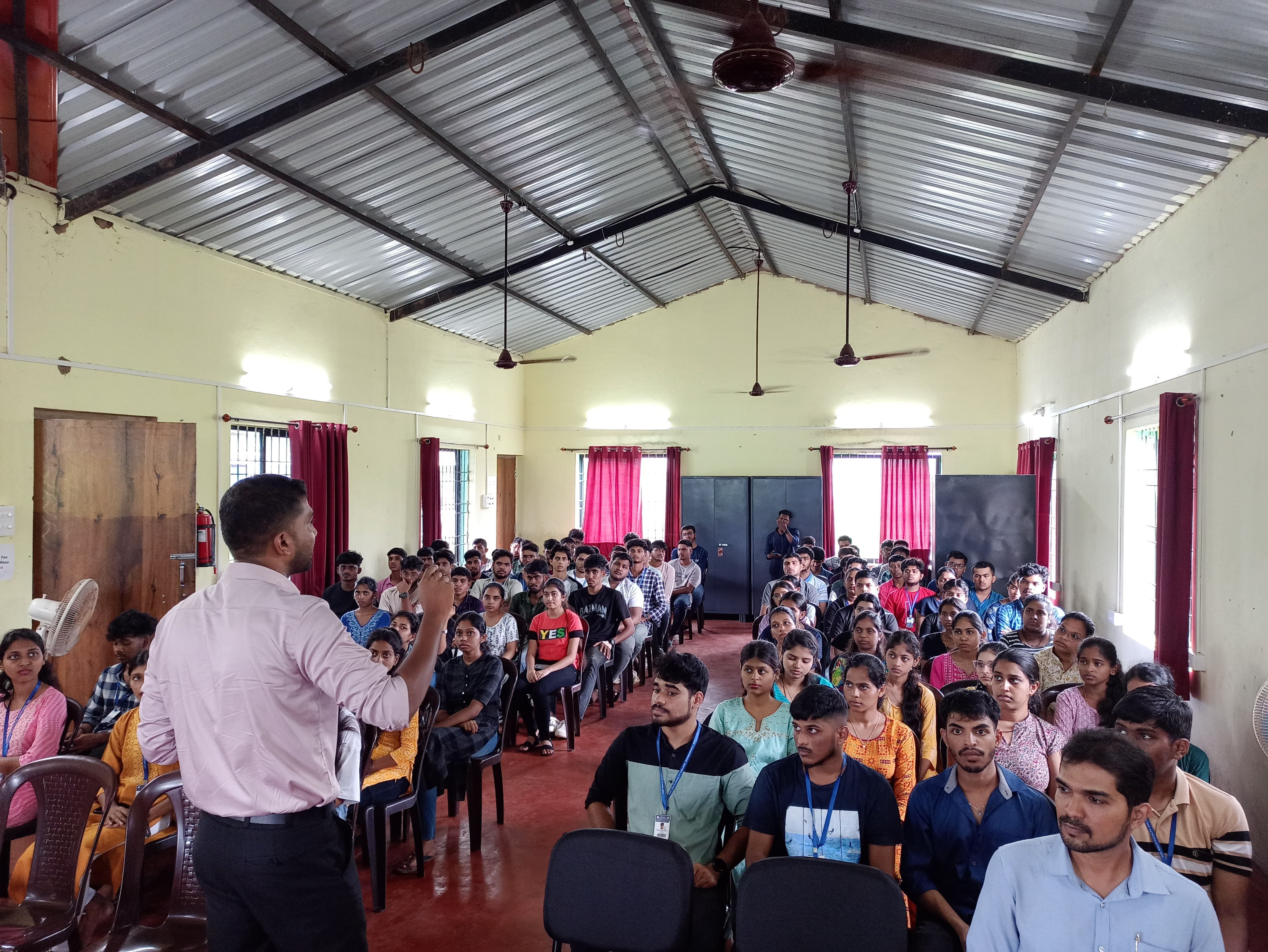 Bootcamp at Goa Multi Faculty College, Dharbandora-Goa