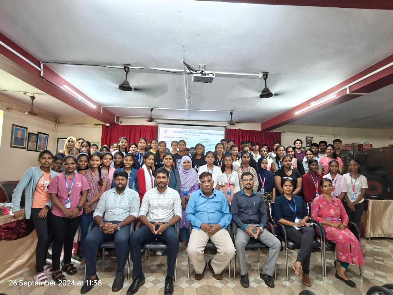 Bootcamp session at Cuncolim Educational Society's College of Arts & Commerce (CES), Cuncolim-Goa.