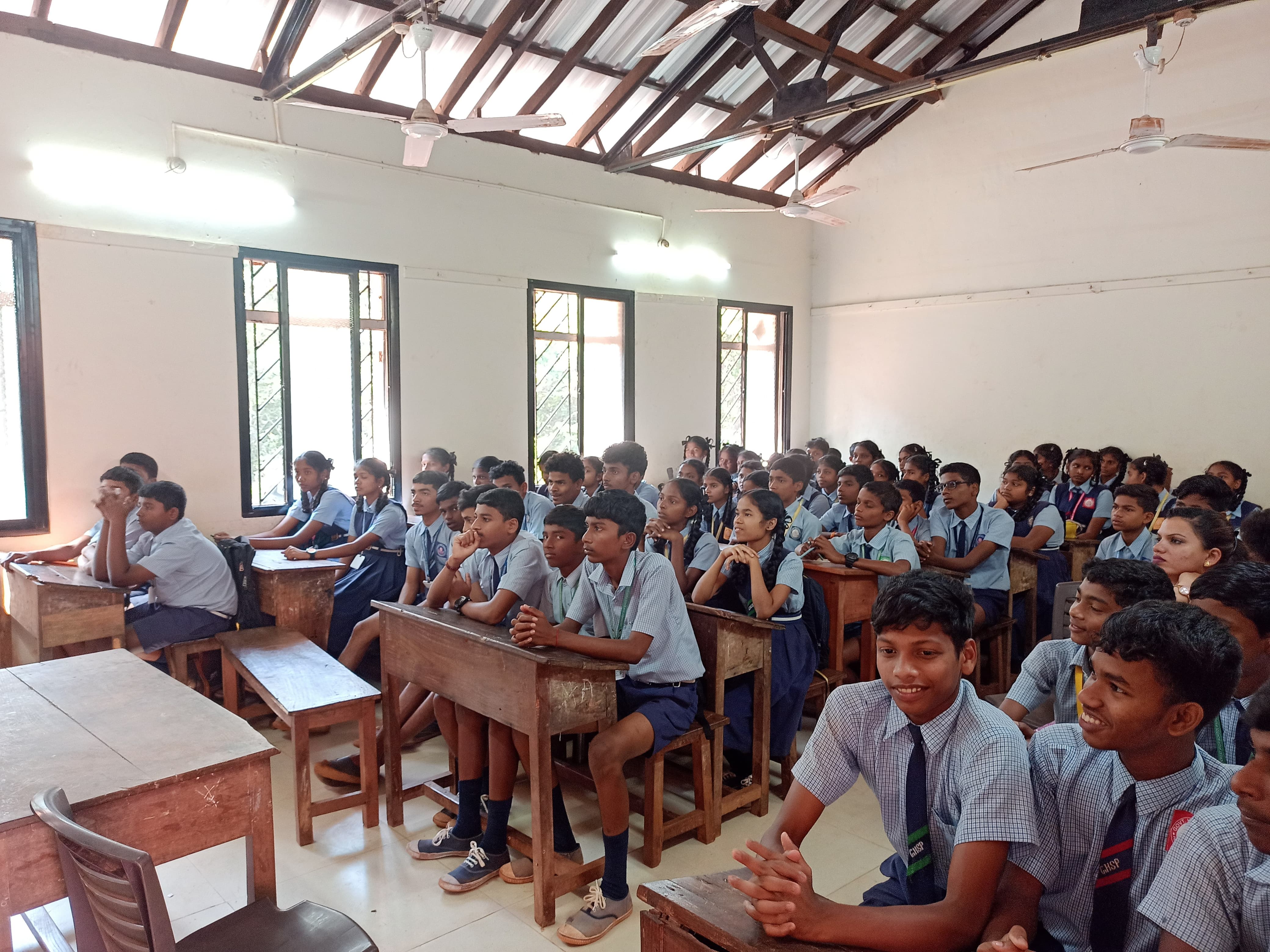 On January 24,  2025. Sensitisation Workshop for the students of Government High School, Paddi- Quepem-Goa.Batch-1