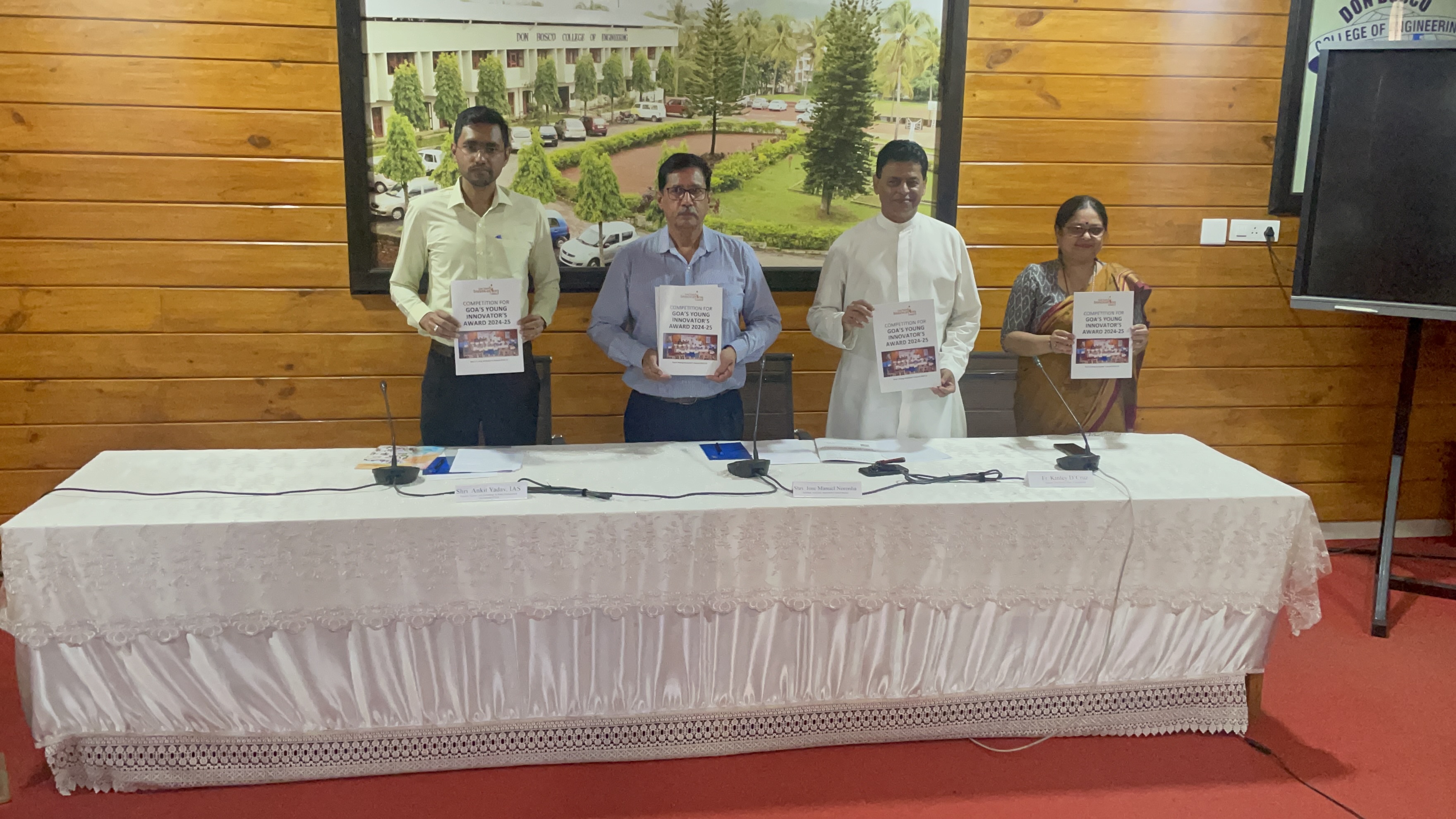 Launch of GOA’S YOUNG INNOVATOR'S AWARD