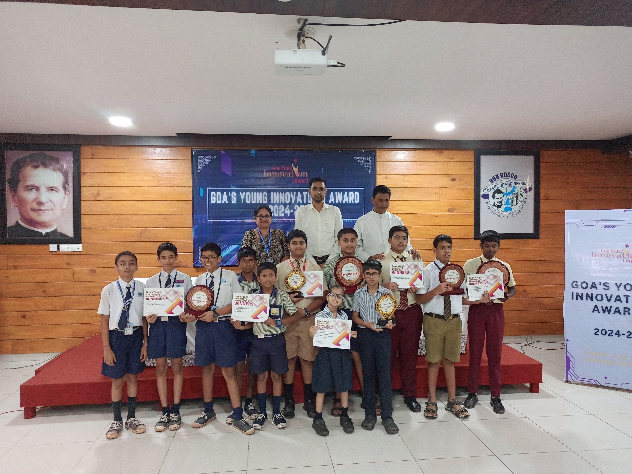 Closing Ceremony of GOA’S YOUNG INNOVATOR'S AWARD and Winners