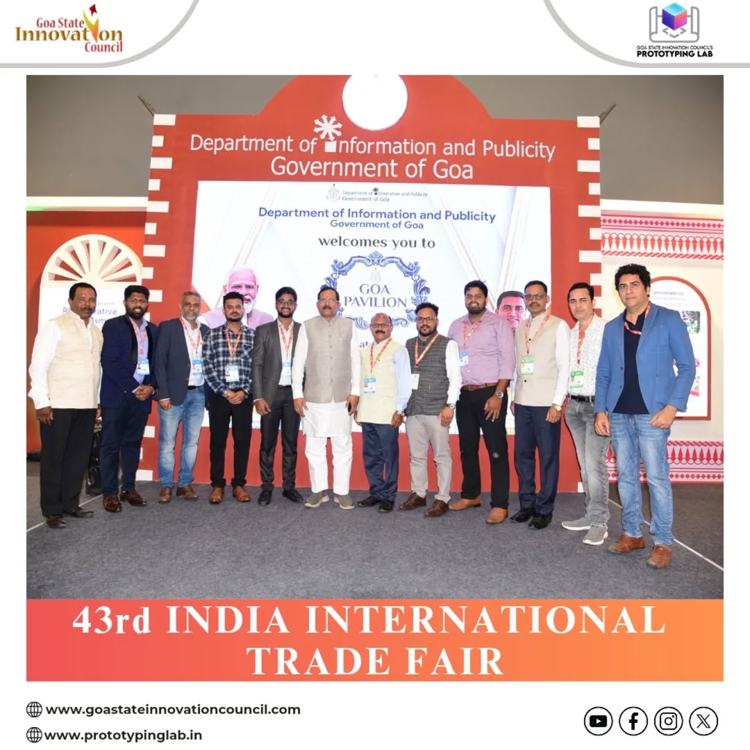 Union Minister of State for Power & New & Renewable Energy, Shri. @shripadyessonaik visited the GSInC stall at Goa Pavilion at IITF2024