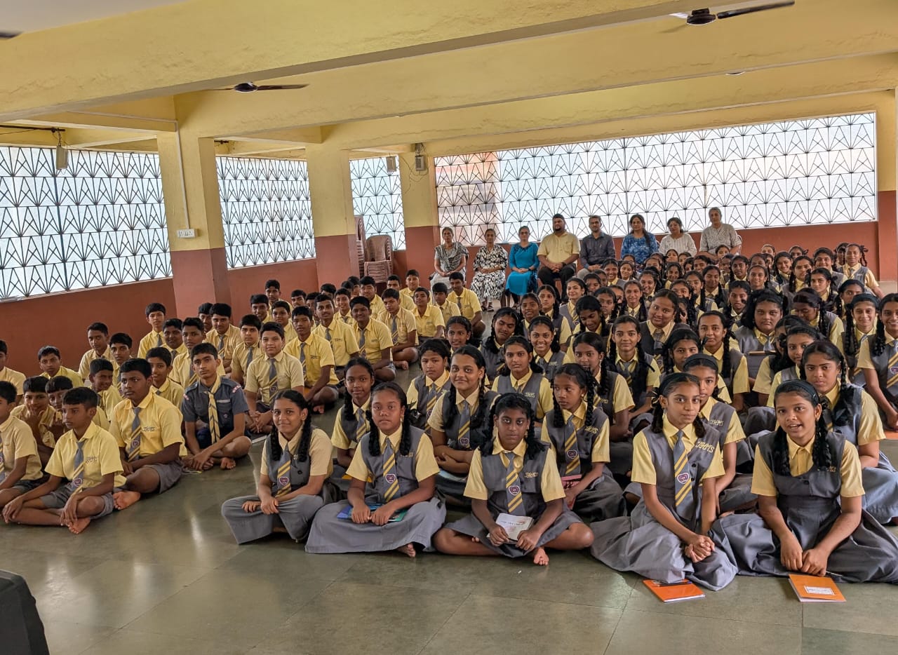 Sensitisation workshop for Immaculate Heart of Mary High School, Goa Velha