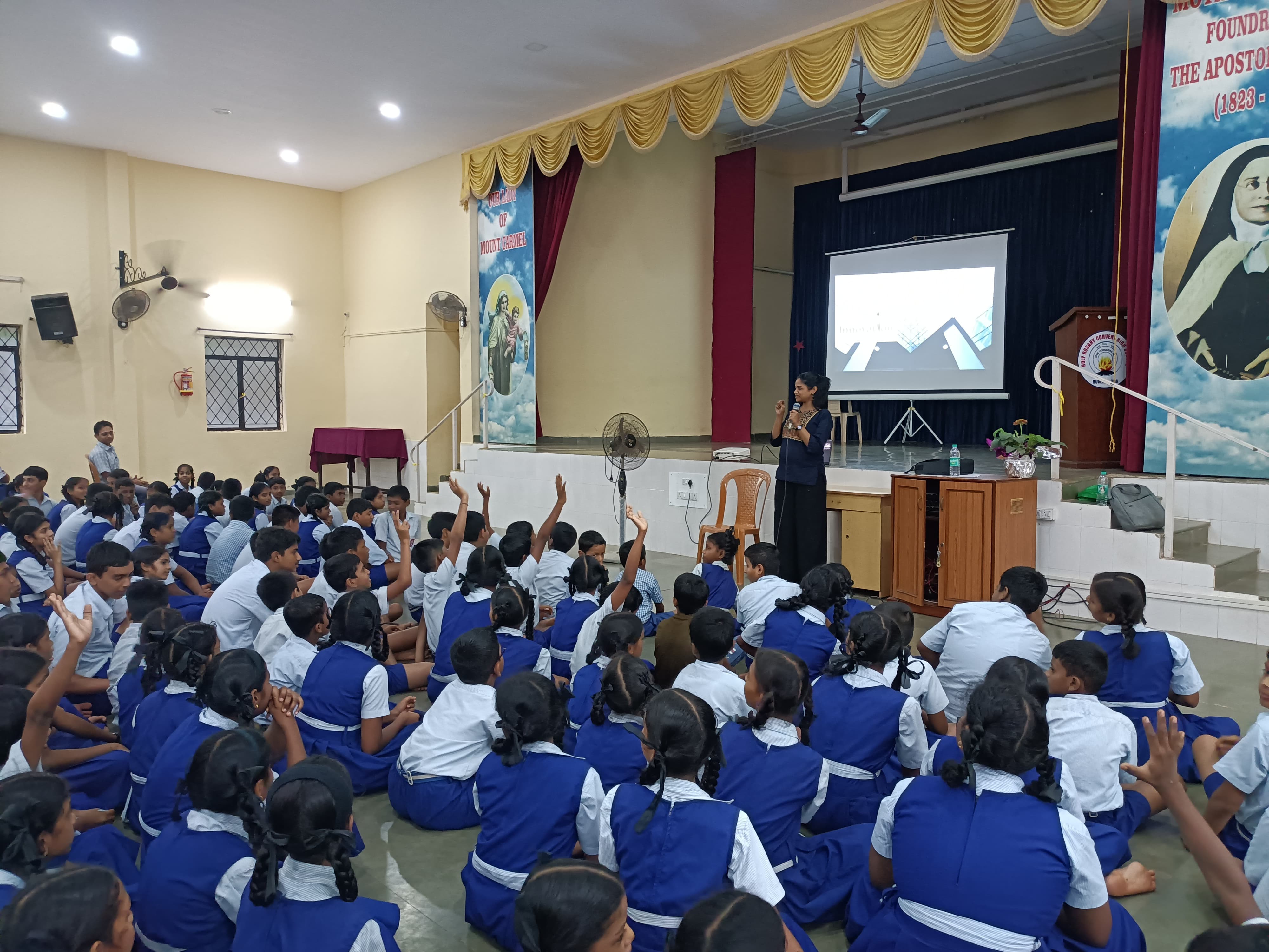 Sensitisation Workshop - Holy Rosary High School, Nuvem