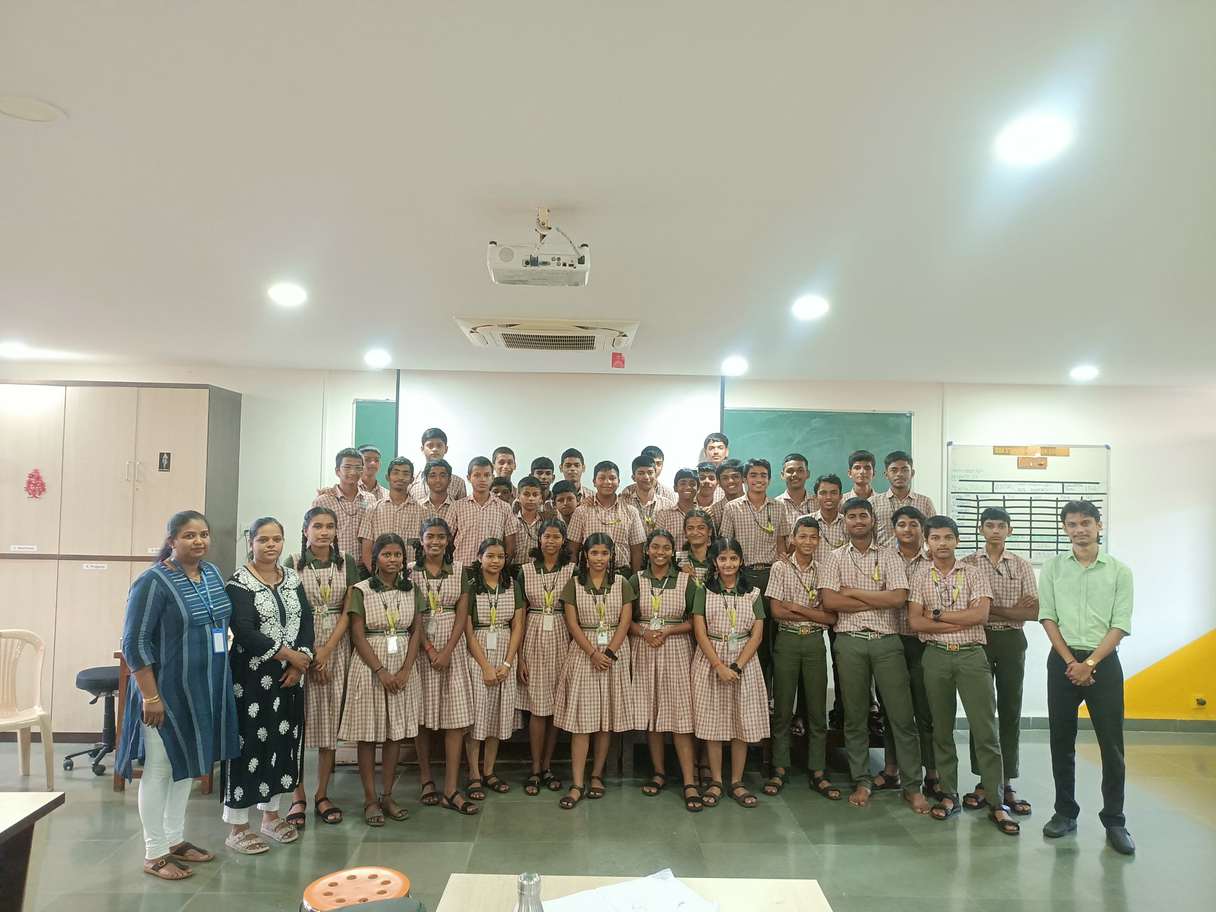 Think Design & Prototype - Cuncolim United High School,Cuncolim