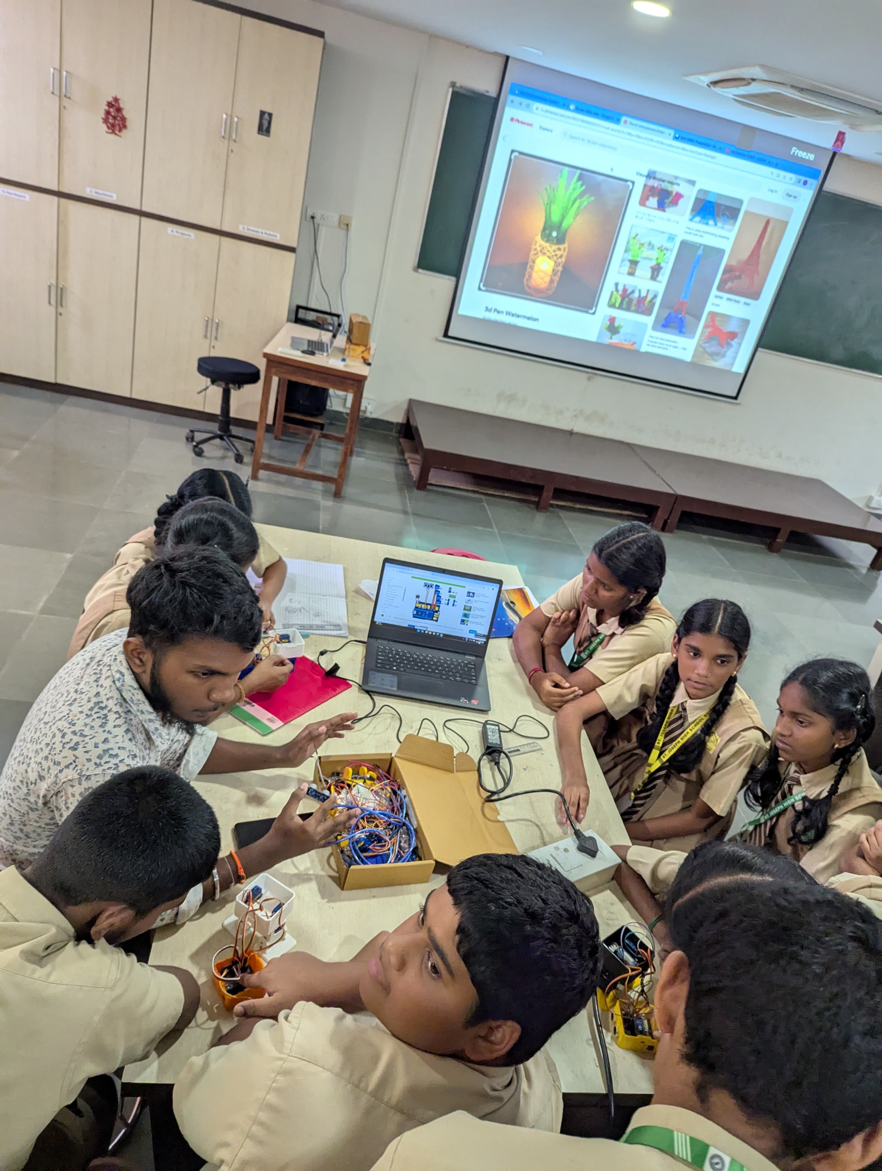 Think Design & Prototype	St. Joseph High School, Shiroda