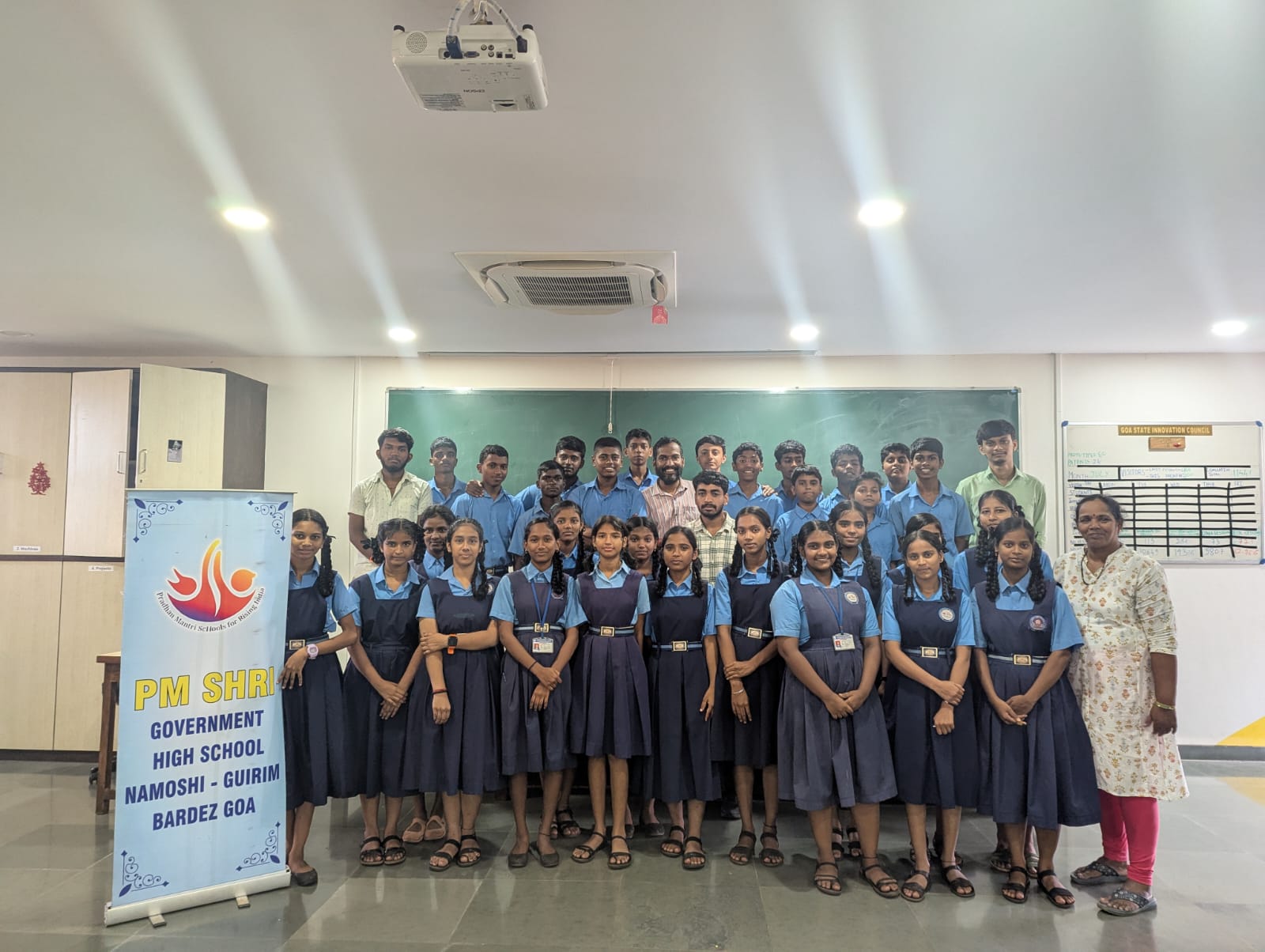 Think Design & Prototype - Govt High School, Namoshiri, Guirim