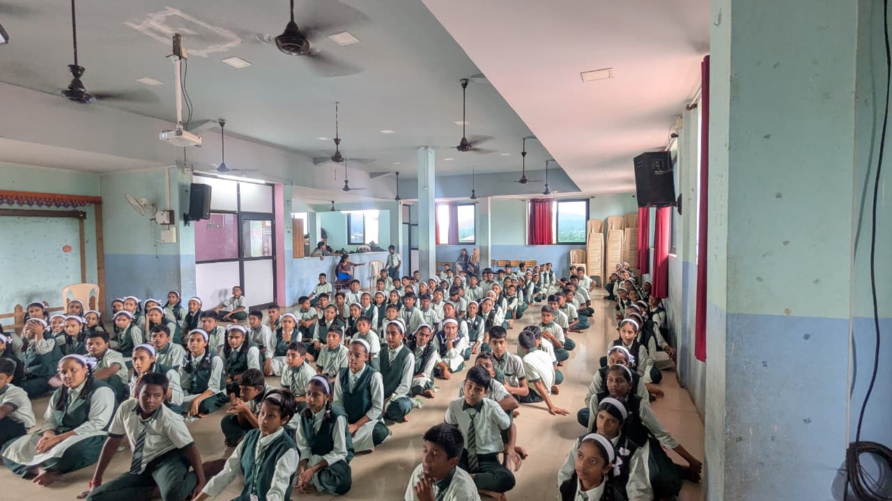 Sensitisation workshop - Fatima High School, Ponda.