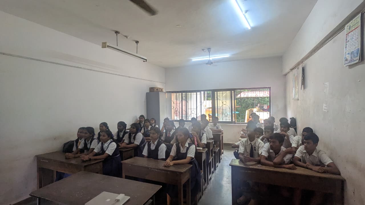 Sensitisation workshop - Govt High School, Juna Bazaar Ponda.