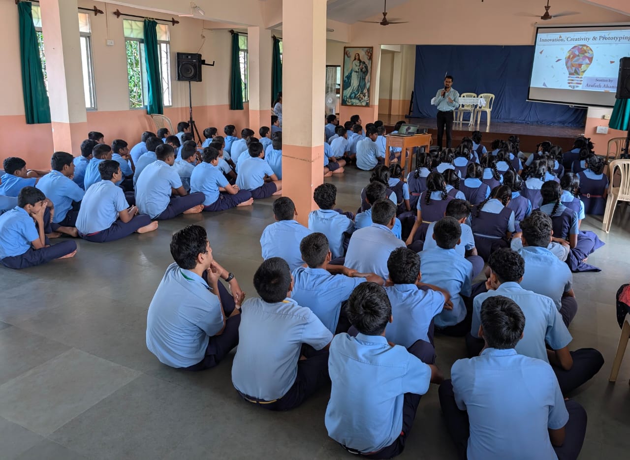 Sensitisation workshop - Assumpta Convent High School, Sarzora.