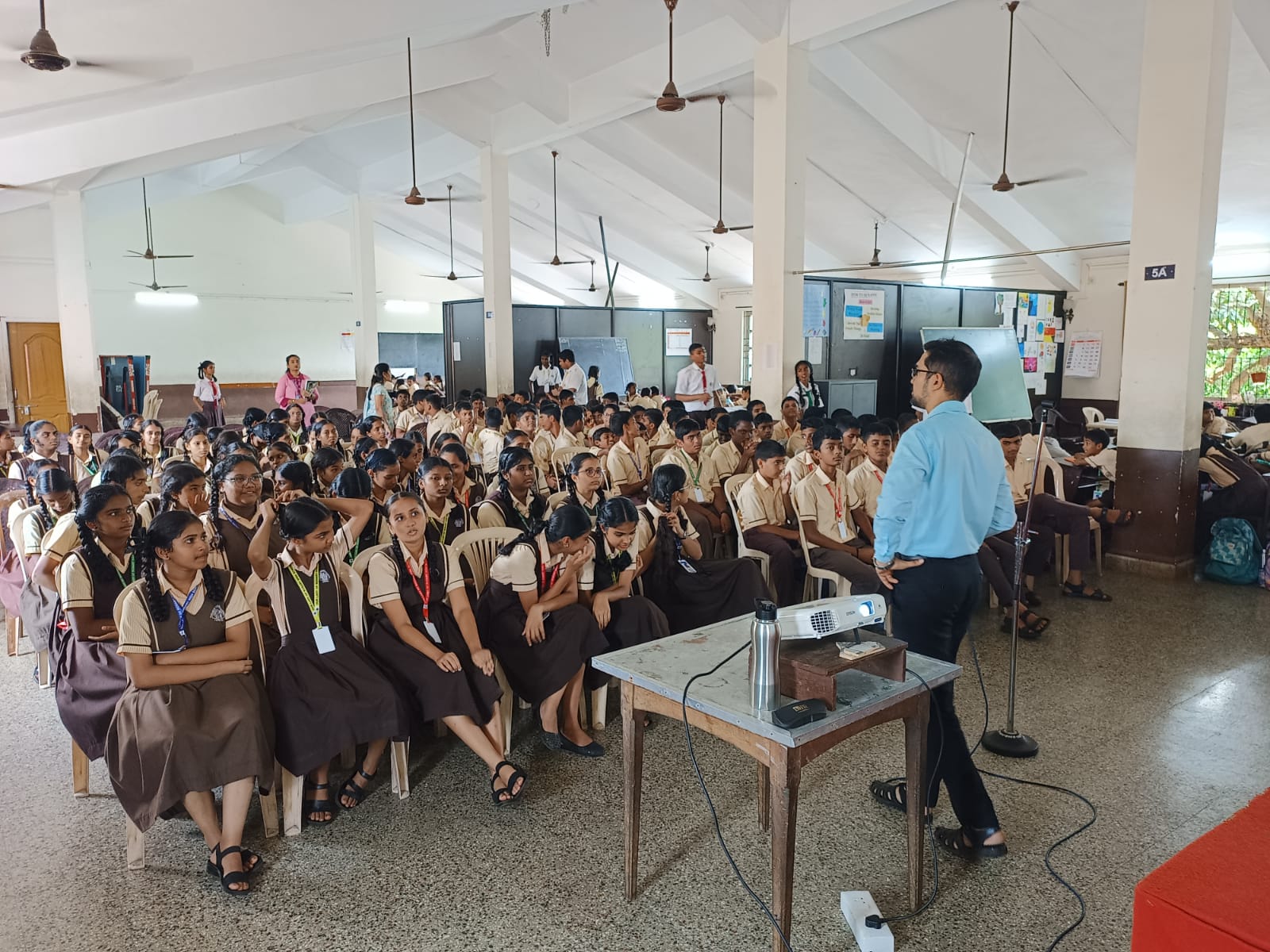 Sensitisation workshop - Our Lady Of Rosary High School, Fatorda.