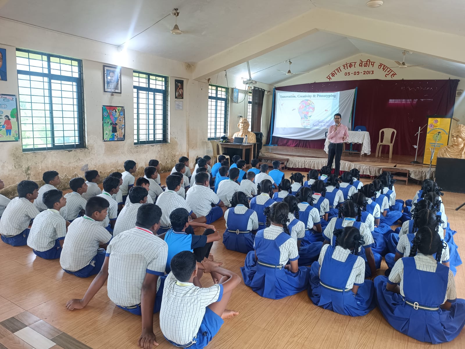 Sensitisation workshop - Dayanand Bandodkar School, Barcem Quepem.