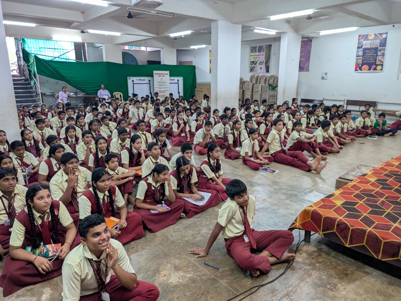 Sensitisation workshop - Chubby Cheeks High School, Porvorim.