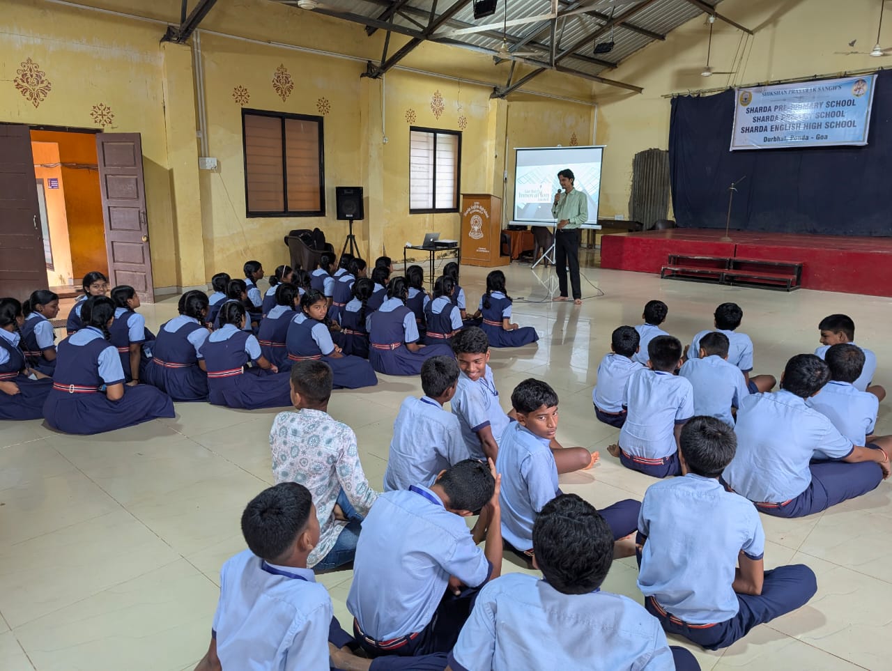 Sensitisation workshop - Sharda English School, Durbhat Ponda.