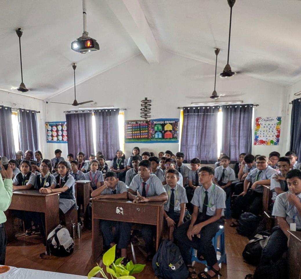 Sensitisation workshop - Bharati Vidya Bhavan's Narayan Bandekar School, Upper Zuari nagar.