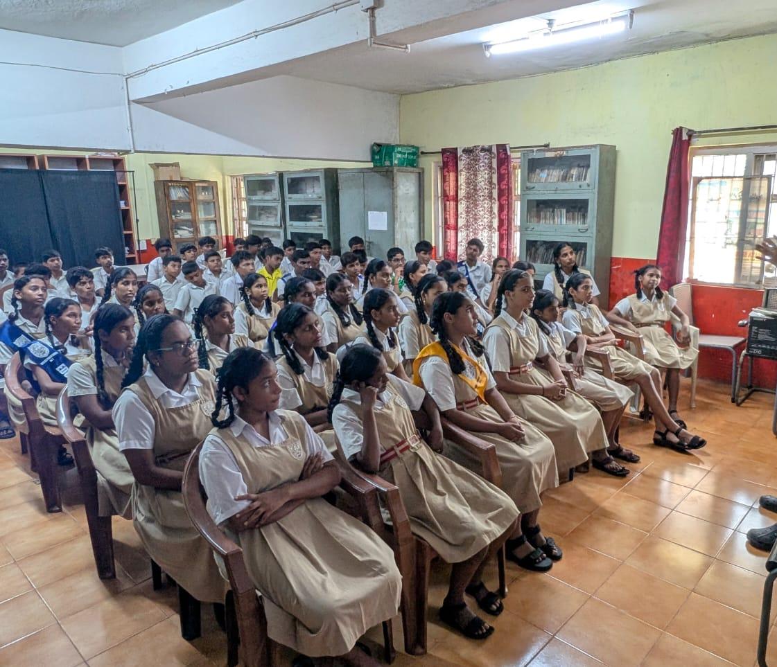 Sensitisation workshop - Mata Secondary High School, Baina Vasco