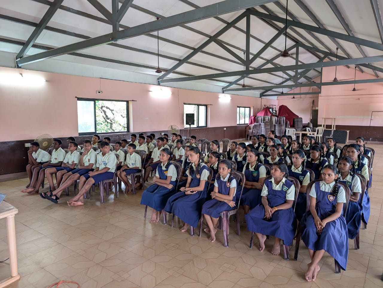 Sensitisation workshop - St. Andrews High School, Goa Velha.