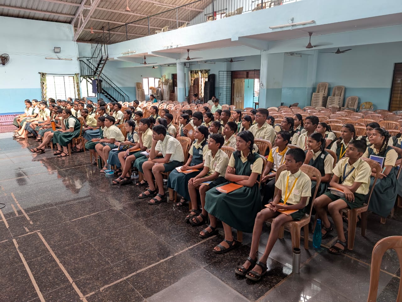 Sensitisation workshop - St Joseph High School, Nagoa Verna.